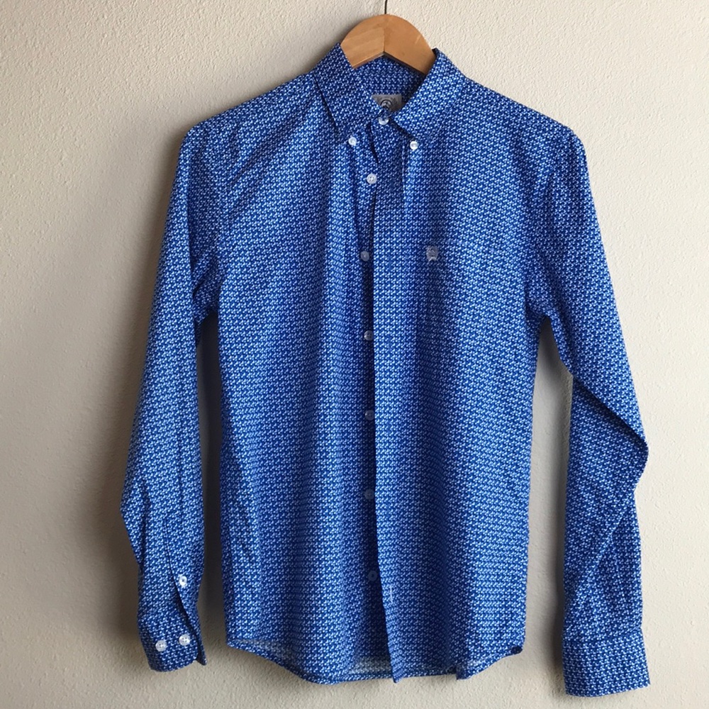Cinch button down shirt